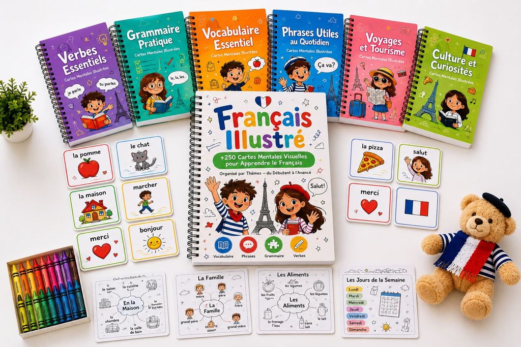 Francés Ilustrado — libro de mapas mentales